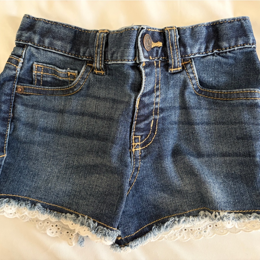 Cat & Jack Blue Denim Girls Shorts